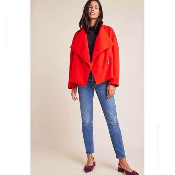 Anthropologie Sascha Asymmetrical Jacket - Picture 2 of 9